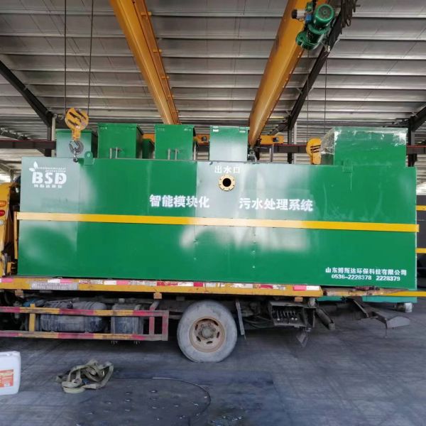 一體化污水處理設備安裝方式